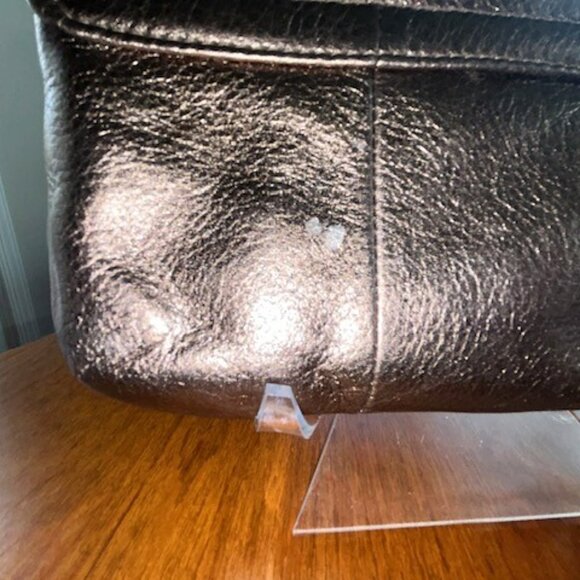 COACH Kristin - Leather Flap Wristlet/ Wallet - BEAUTIFUL BRONZE - Picture 3 of 9